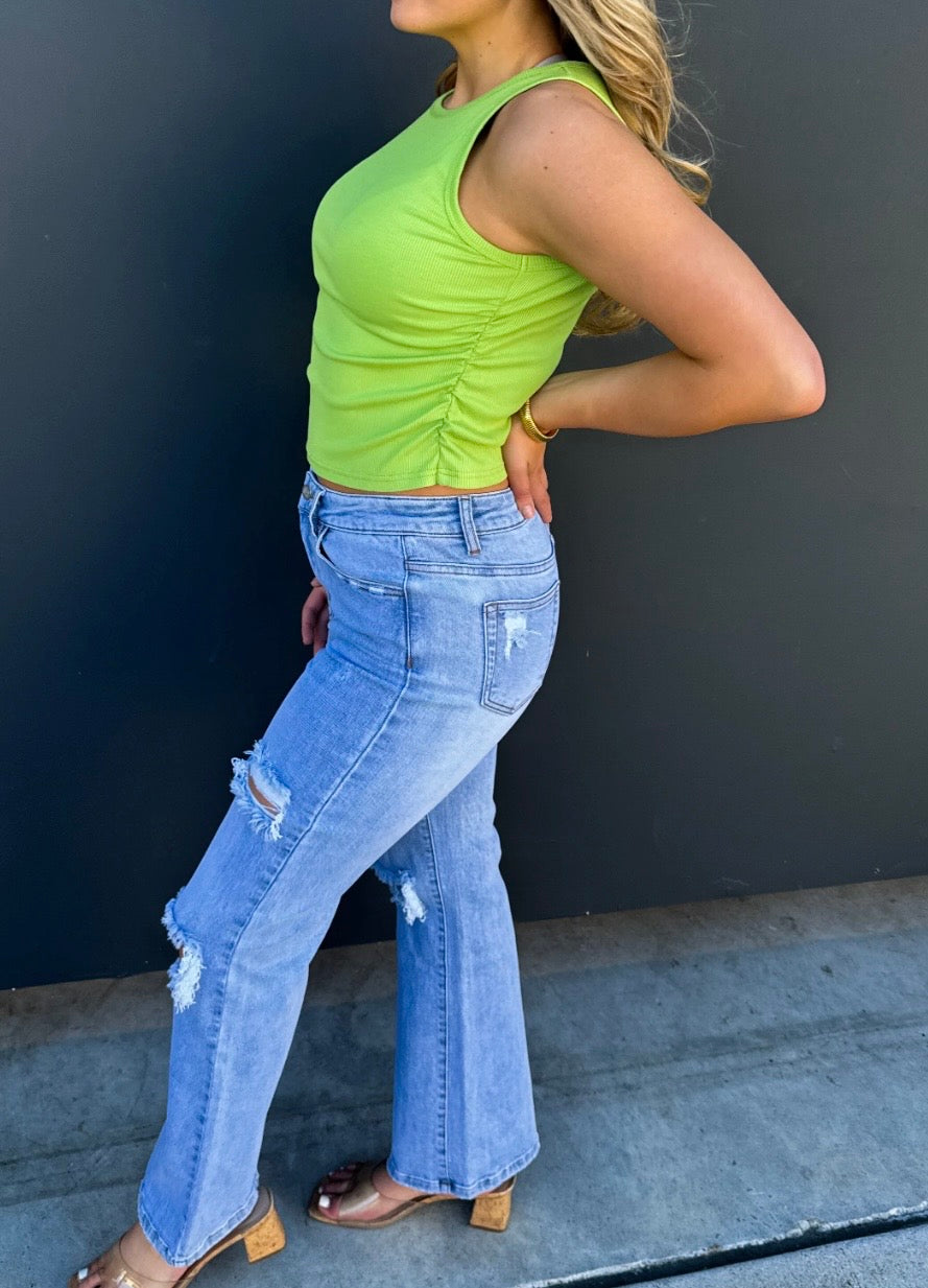 Ribbed Tank Top (NP) -  4 Colors  Plus