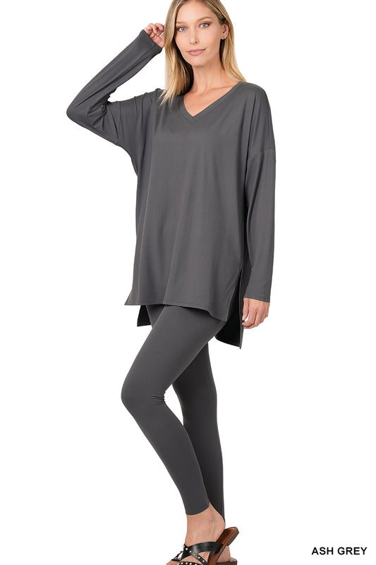 Zenana - (NP) Long Sleeve Microfiber Set, 6 colors!