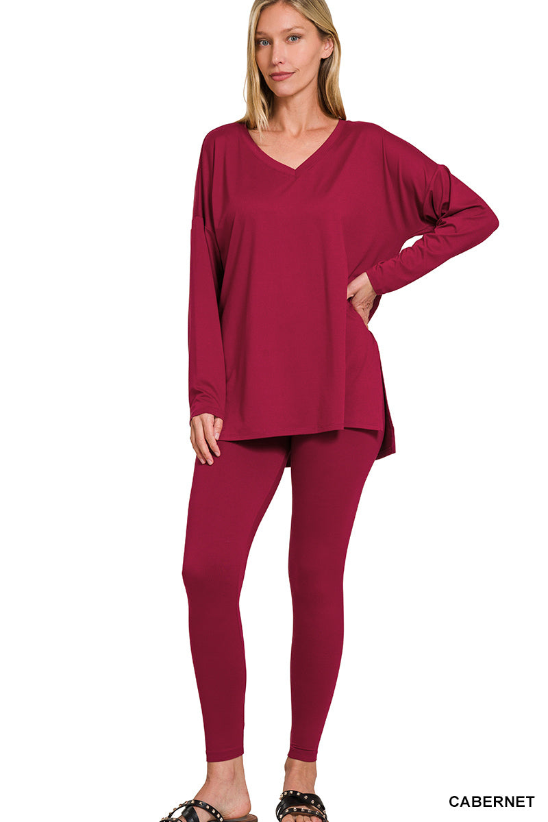 Zenana - (NP) Long Sleeve Microfiber Set, 6 colors!