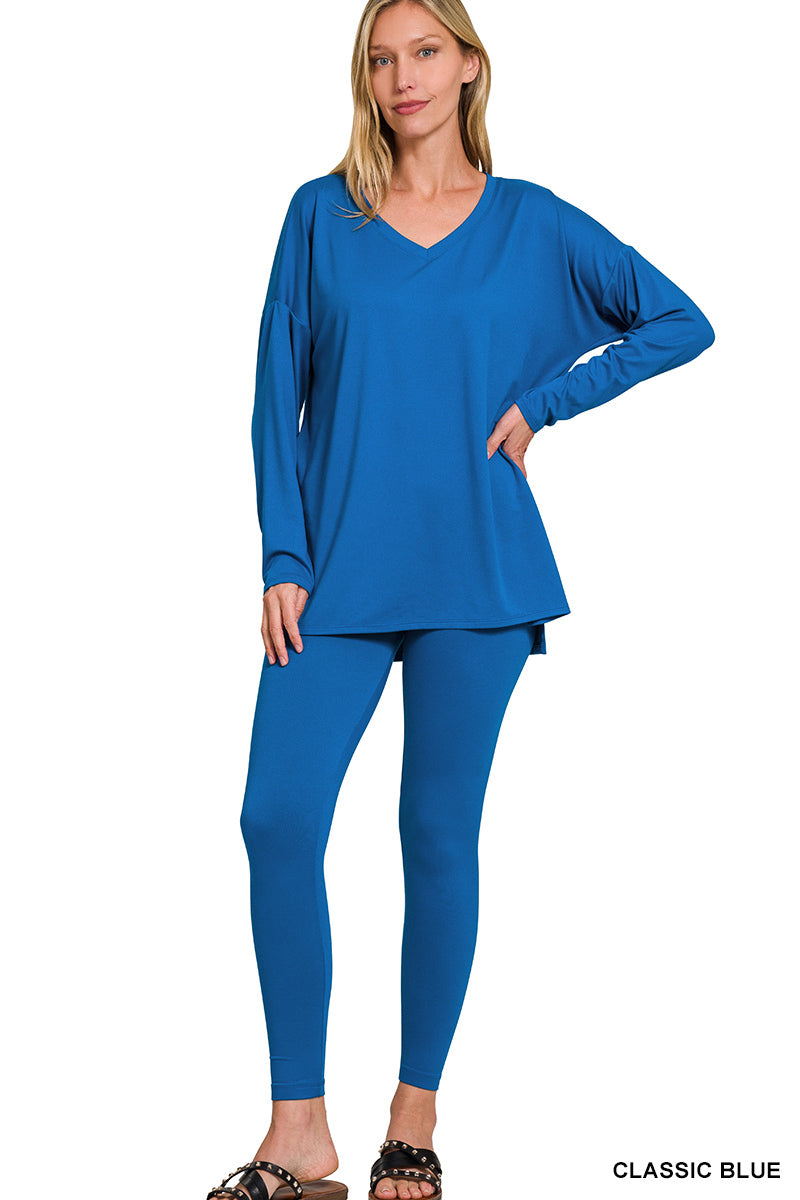 Zenana - (NP) Long Sleeve Microfiber Set, 6 colors!