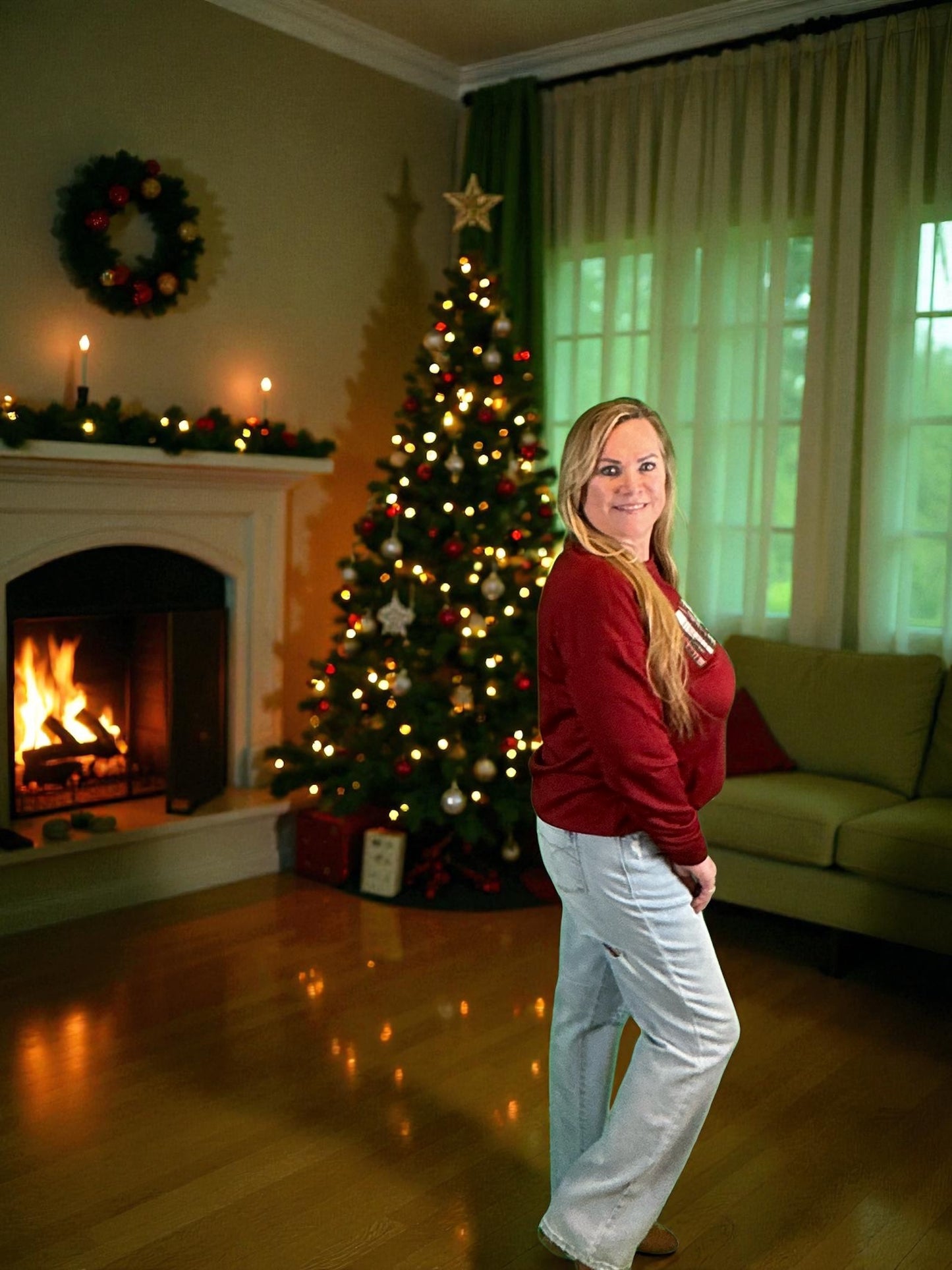 Judy Blue Jeans (NP) - High Waist Destroy & Back Ripped Straight