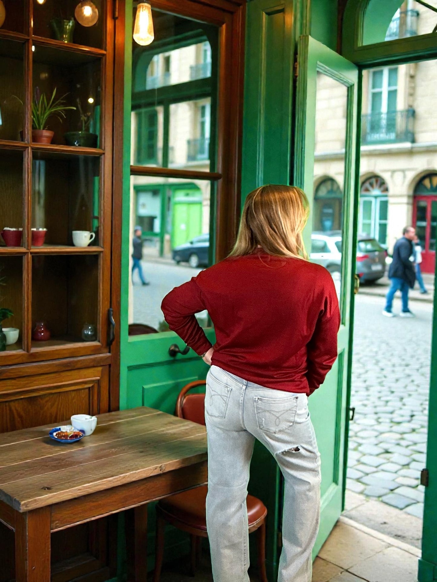 Judy Blue Jeans (NP) - High Waist Destroy & Back Ripped Straight