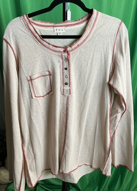 POL (NP) - Long Sleeve Cotton Jersey