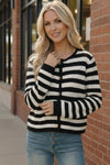 The Parisian Stripe Cardigan For Women
