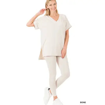 Zenana - (NP) - Short Sleeve Microfiber Set, 17 colors!