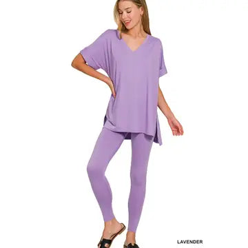 Zenana - (NP) - Short Sleeve Microfiber Set, 17 colors!