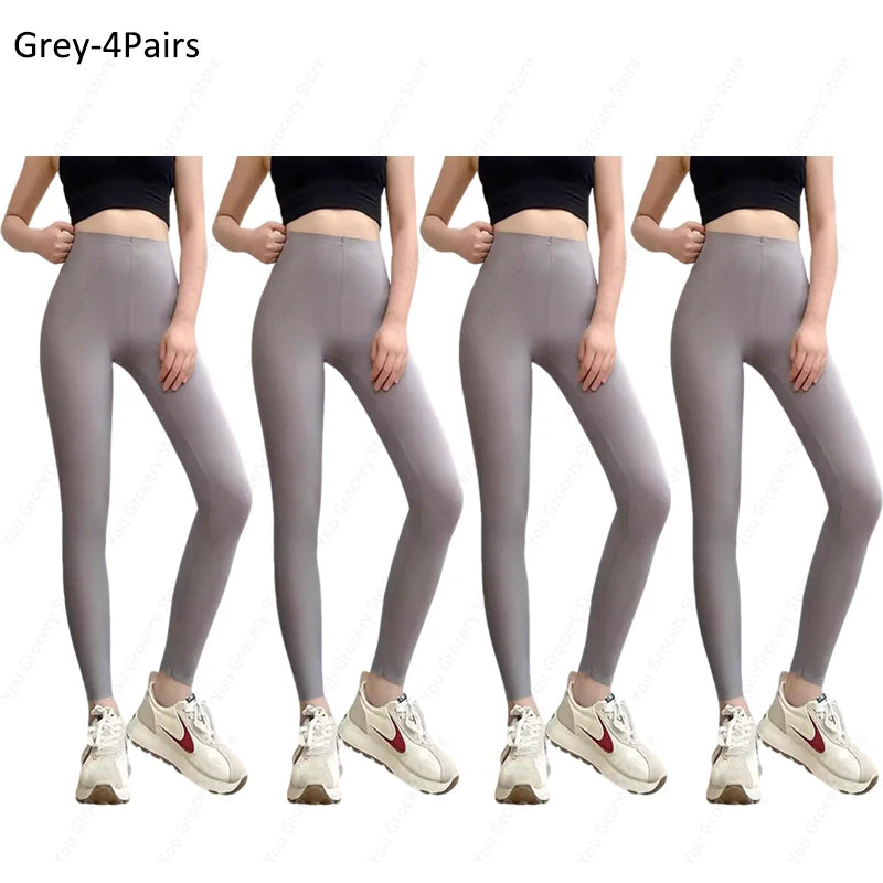 Women High Elastic Fitness Workout Sportswear Impact Leggings Female Low Waist Seamless Tights Yoga Pants Women Sports Leggings