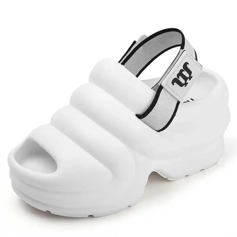 Platform Round Tip Womens Luxury Flat Sandals Slippers For Summer Shoes Plus Size Sneakers Sport Top Grade Global Brands