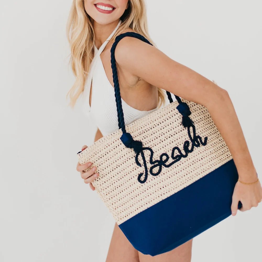 Pretty Simple (NP) - Beach Totes, 6 Options! - Nikki and Co Boutique