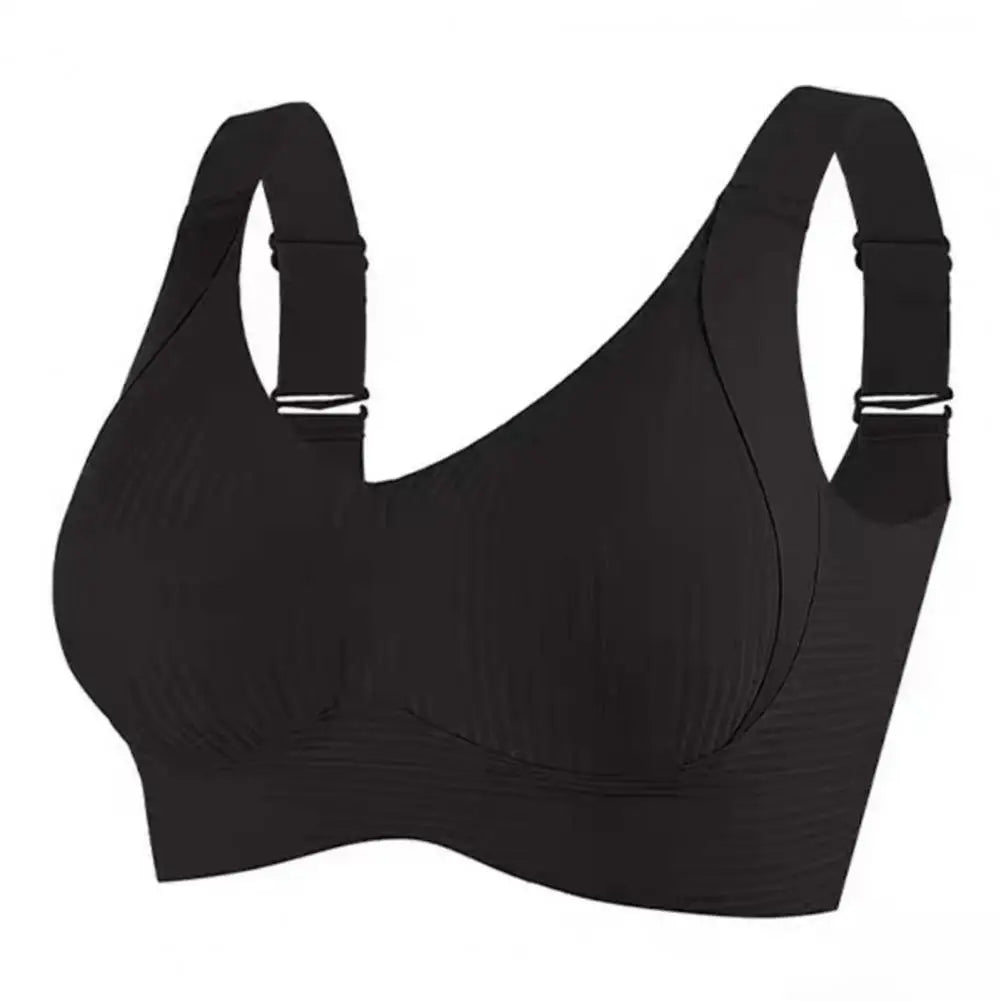 2025 Women's Seamless Underwear, Thin Style, Large Breasts, Small Breasts, No Wires, Pull-up And Anti-sagging Large Size Bra ﻿