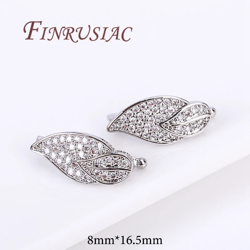 18K Gold Plated Brass Butterfly Clasps For Jewelry,Fasteners For Bracelets,Necklace Clasp Findings,DIY Jewelry Accessories