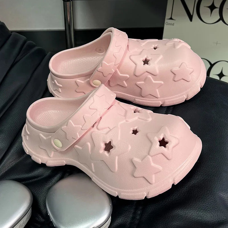 Women’s New Summer Sandals Thick Sole Non Slip Design Footwear Comfortable Walking Shoes Fashion Casual Slip on Slides