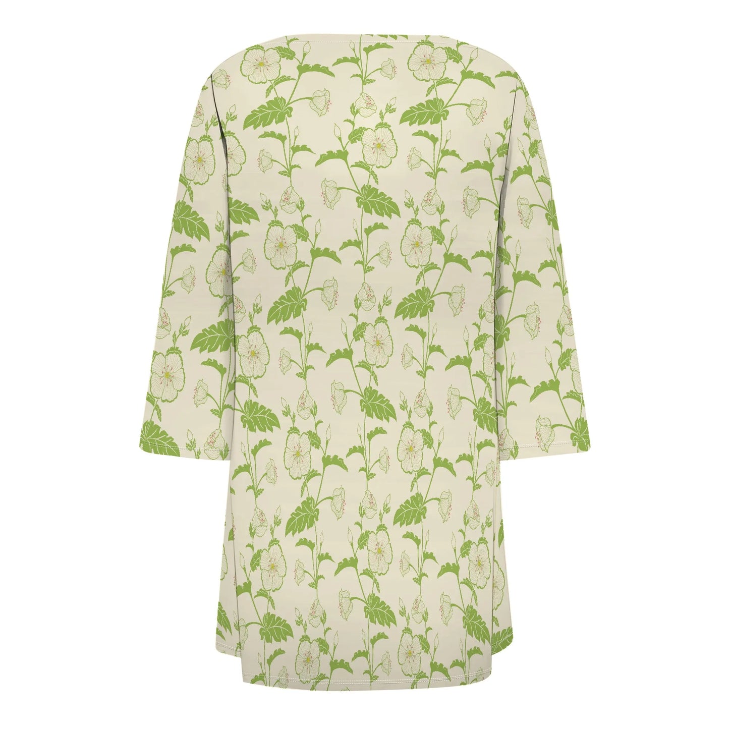 Women's Lightweight Thin Floral Print Half Sleeve Blouse Shirts Coat Cardigan Retro with Pocket