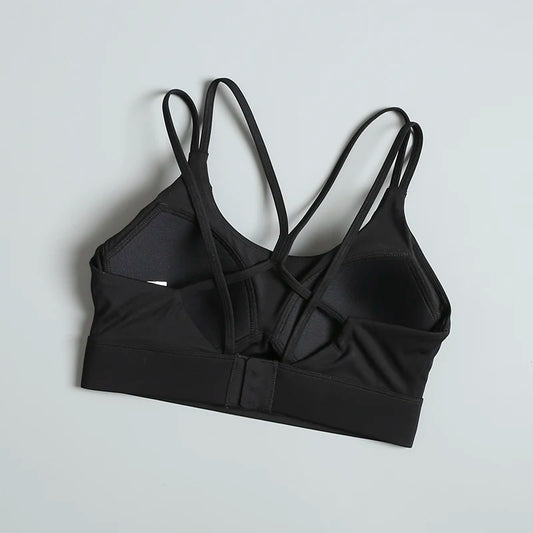 Skin-tight Beautiful Back Sports Bra for Women, Anti-shock, Anti-sagging, High Strength Fitness Bra, All-in-One Yoga Vest, Fall