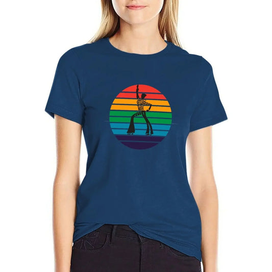 Saturday Night Fever Multi Colors T-Shirt oversized female graphics black t shirts for Women