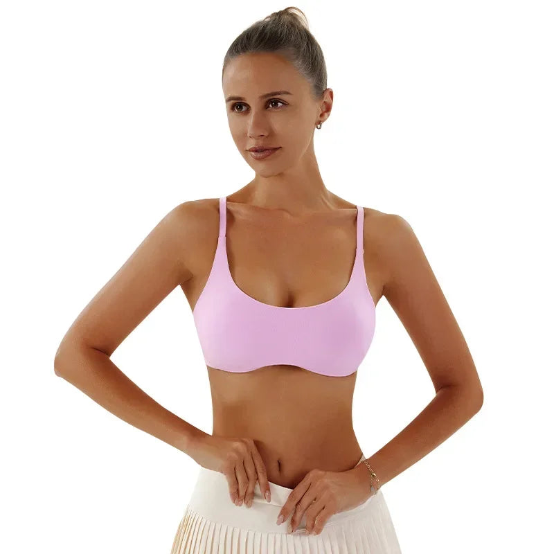Fashion Casual Tight Back Yoga Bra Quick Drying Sports Underwear Pilates Fitness Wear Vest Top Women Clothing
