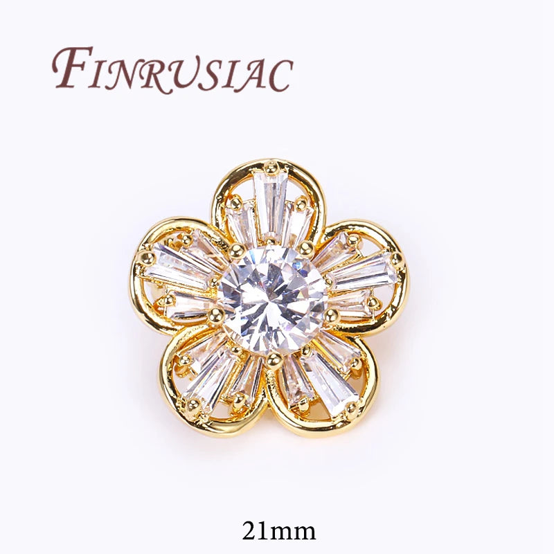 18K Gold Plated Brass Butterfly Clasps For Jewelry,Fasteners For Bracelets,Necklace Clasp Findings,DIY Jewelry Accessories