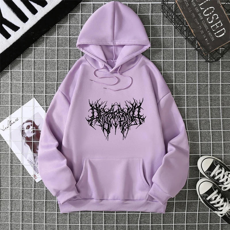 2025 Winter New Women's Hoodie High Street Unisex style Double Pockets Sweatshirts Outerwear Plus-Size Women's Clothing CYXX245