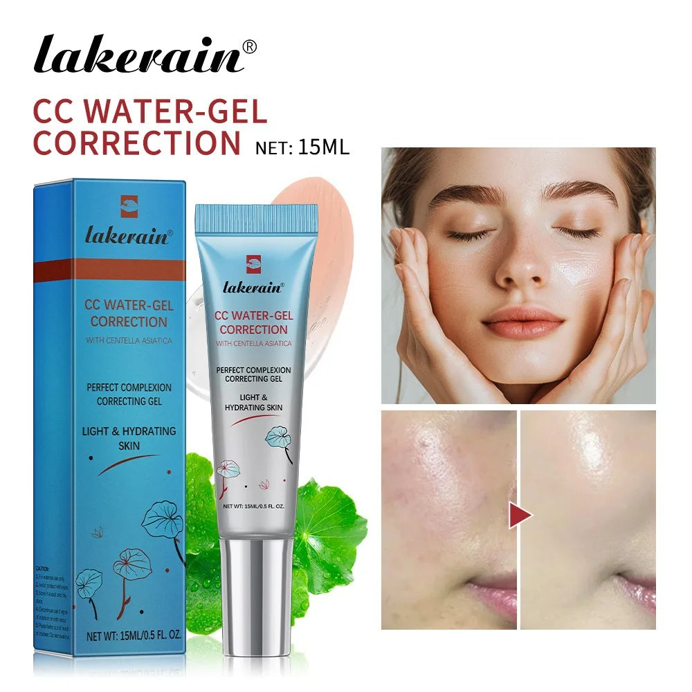 CC Red Correction Cream Full Coverage Liquid Foundation Waterproof Long-Lasting Redness Corrector Korean Cosmetic Face Makeup
