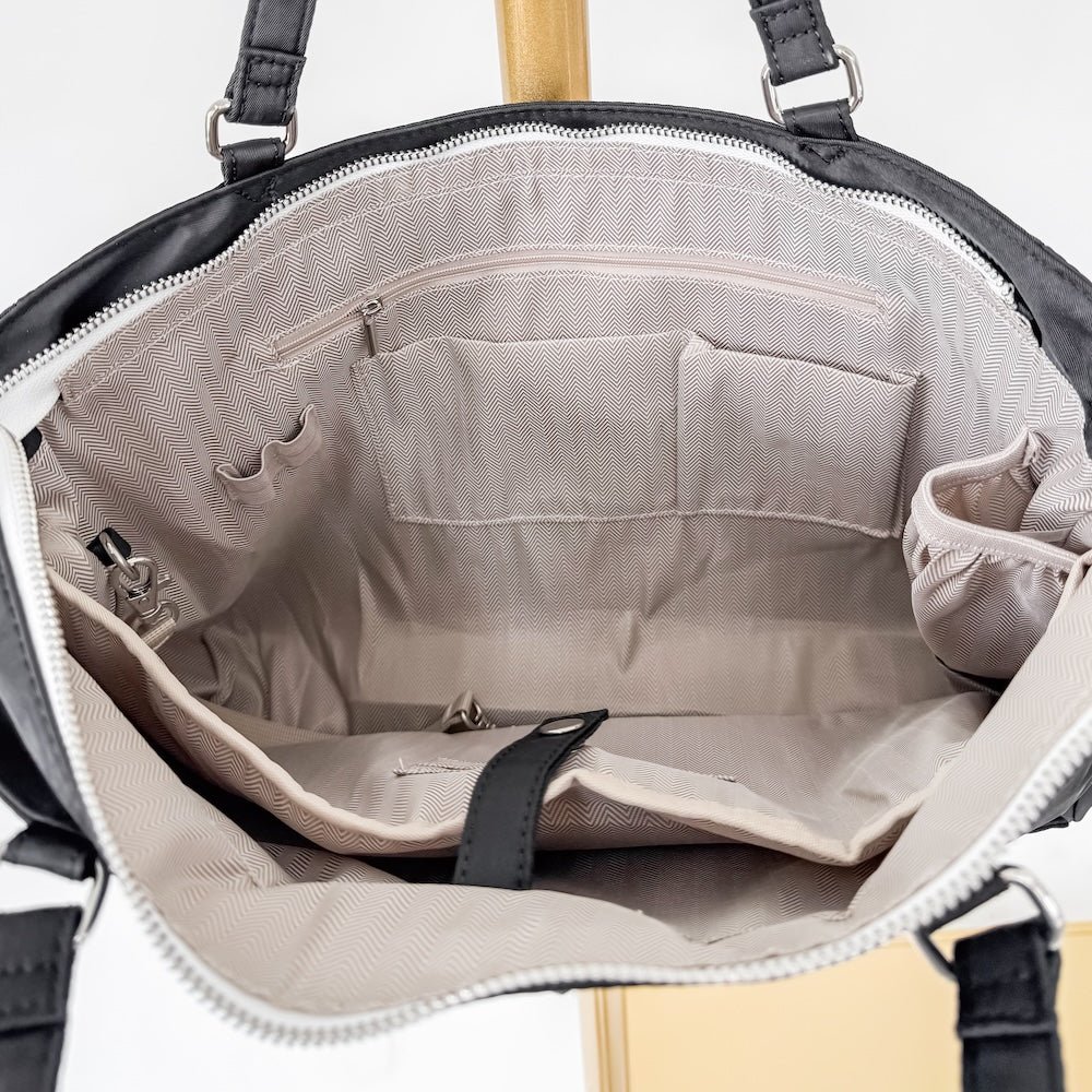 Pretty Simple (NP) - Nylon Tote Bag - Perfect for on the go and Travelling! 5 Colors - Nikki and Co Boutique